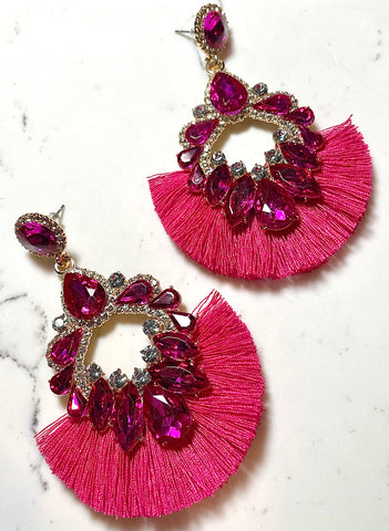 Pink Lady Earrings