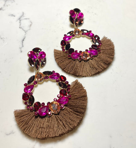 Cafe Floral Earrings