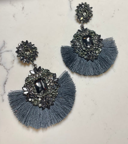 Slate to the Party Earrings